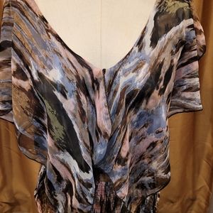 Multi colored blouse